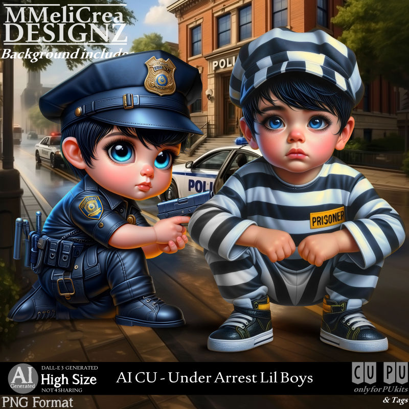 (image for) AI - CU Under Arrest Lil Boys (CU4PU/PNG)